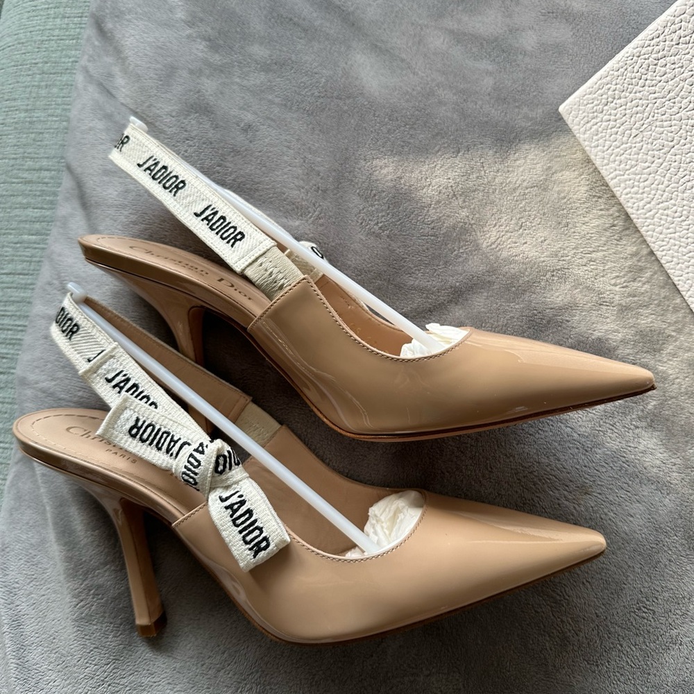 J'Adior Slingback Pump patent leather nude 38.5